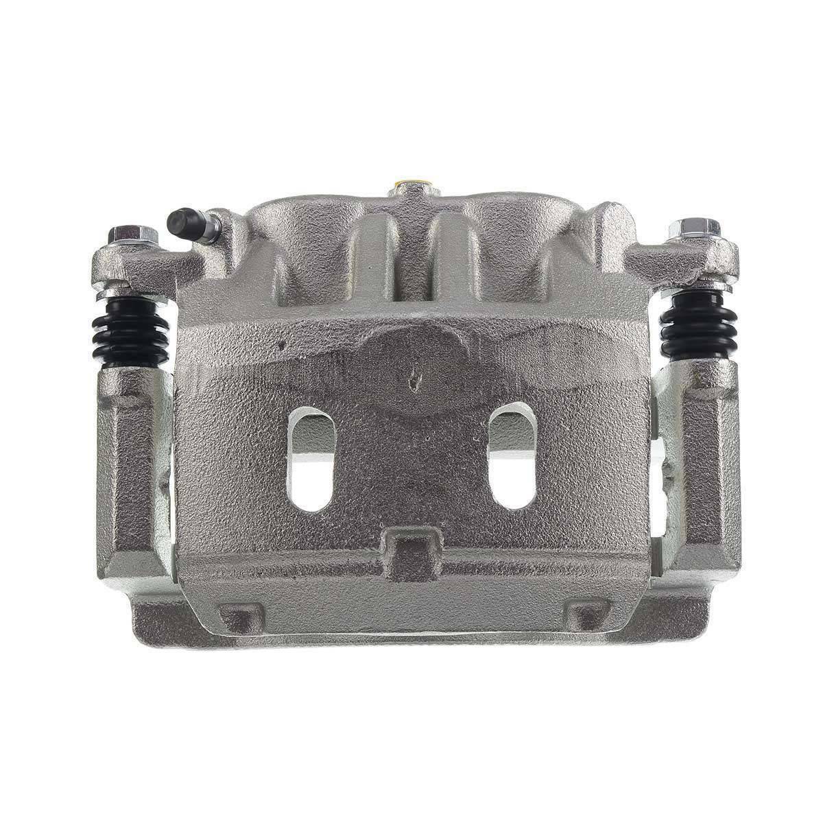 A-Premium Front Brake Caliper Pair W/ Brackets For Infiniti QX56 Nissan Armada Titan 04-07