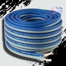 14 Gauge 25 ft TRUE OFC 100% Copper Marine Car Home Audio Speaker ZIP Cable Wire