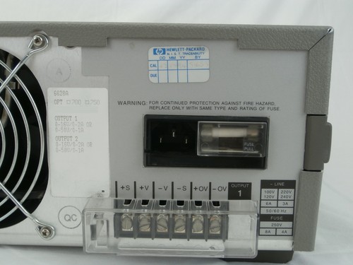 HP Hewlett-Packard 6628A System DC Power Supply Tested Working - Picture 6 of 10