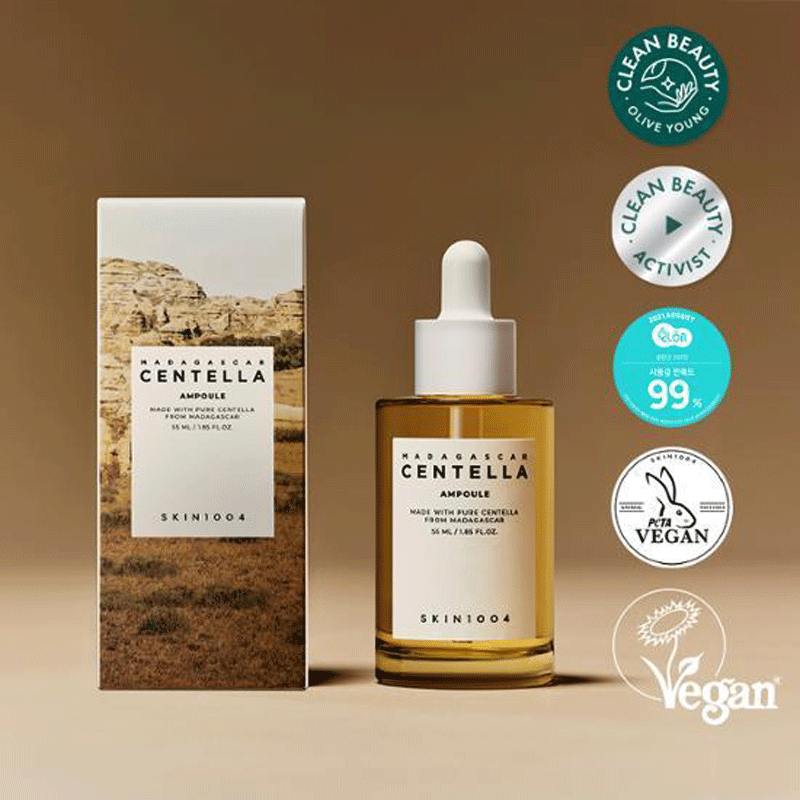 Free gift) SKIN1004 Madagascar Centella Ampoule 55ml – Soothing