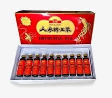 GINSENG ROYAL JELLY EXTRACT EXTRA STRENGTH ENERGY ENDURANCE 2000MG 10 Bottles