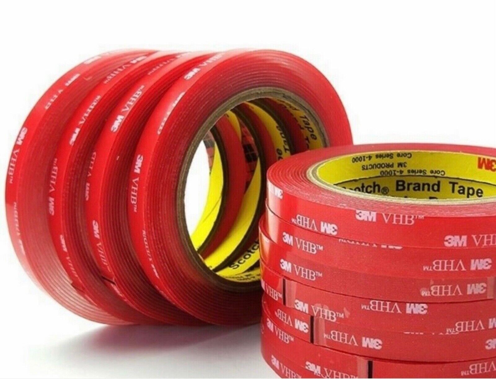 DOUBLE SIDED TAPE 3M VHB HEAVY DUTY ADHESIVE STRONG STICKY TAPE CLEAR
