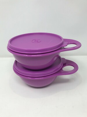 TUPPERWARE THATSA BOWL EXTRA MINI SET 2.5 CUP 600mL MULBERRY NEW