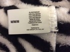 Pj Couture Hooded Robe-Zebra Pattern-Size M-Soft-100% Polyester- NEW with TAGS  — photo 9