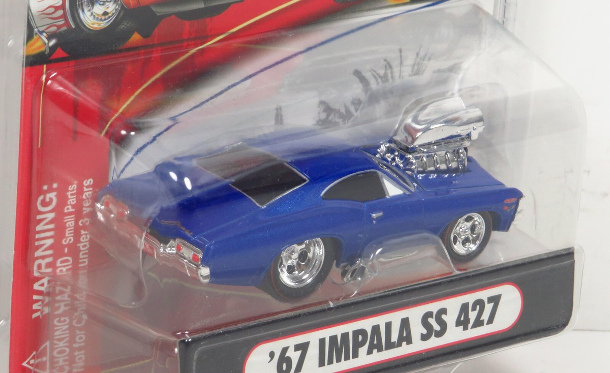 1967 Chevy Impala SS 427 Blue 67 Chevrolet Diecast Car 1:64 | eBay