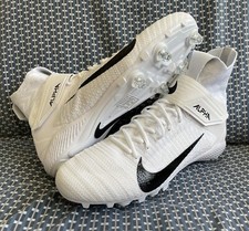 Nike Alpha Menace Elite 2 Flyknit Football Cleats CI1530-100 White Men’s Size 13