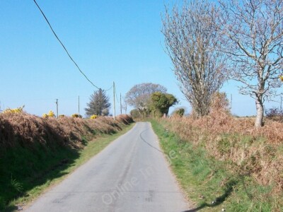 Foto 6x4 Landstraße nördlich von Bryn Dewin Llanarmon c2010