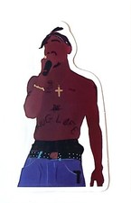 2PAC Tupac Shakur Rap Hip Hop Music Water Resistant Sticker