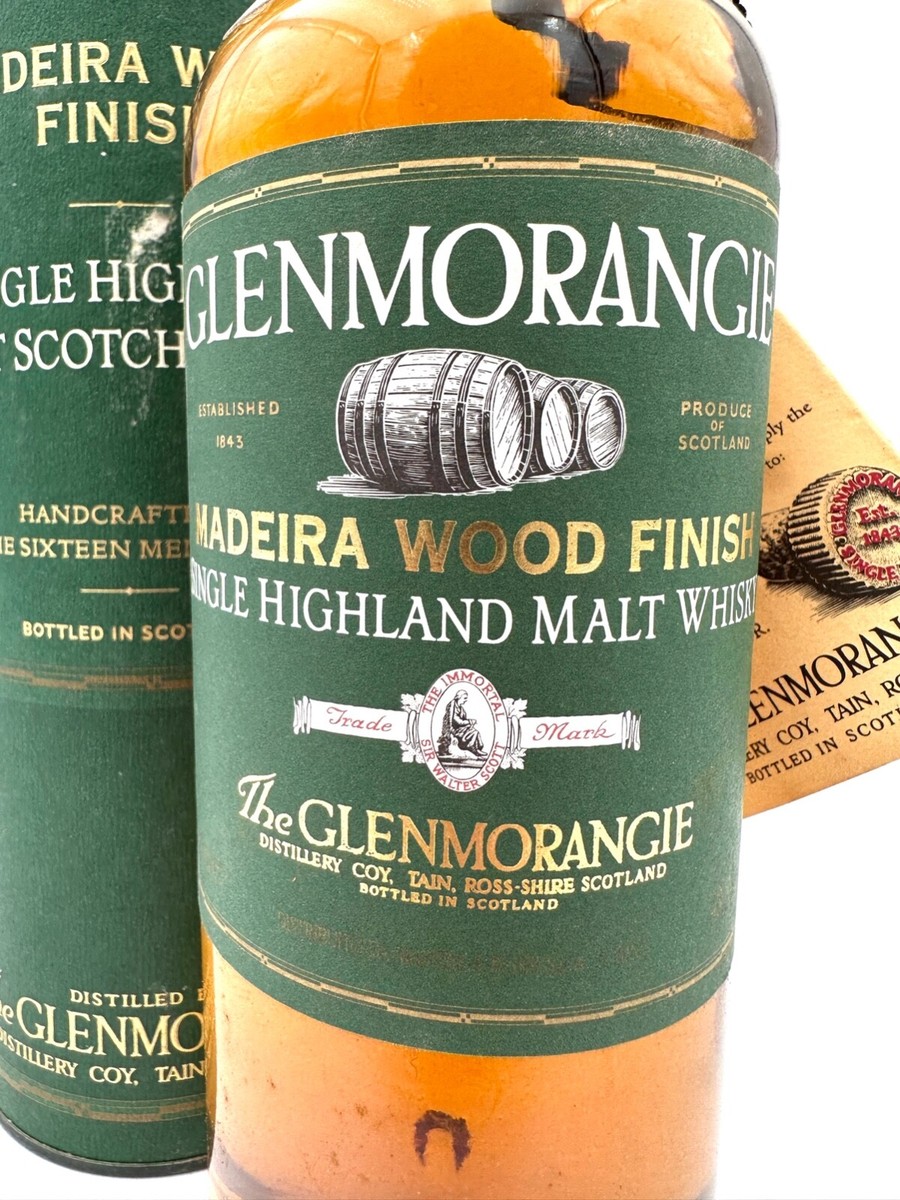 GLENMORANGIE MADEIRA WOOD FINISH SINGLE MALT SCOTCH WHISKY