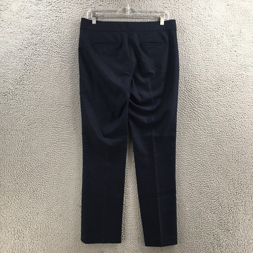 J.Crew Campbell Trouser Dress Pants Womens 6T (actual 33x29) Blue Zip Fly Casual - Picture 10 of 18