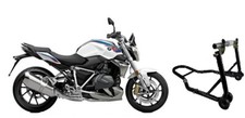 cavalletto alza moto BMW R 1250 R ruota posteriore sollevare alzare gomma