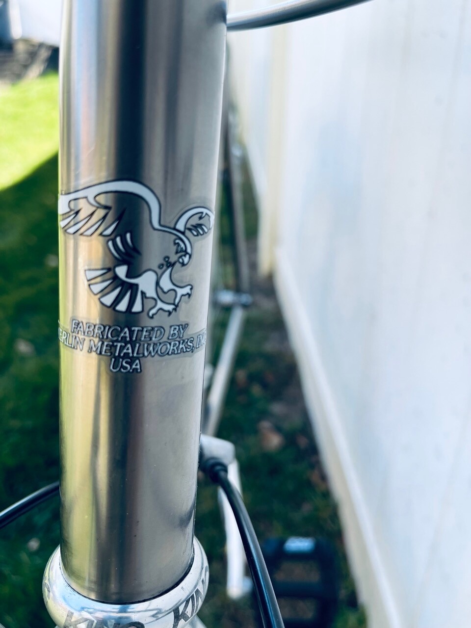 Merlin Ti Titanium Road bike 57cm Zipp Carbon Rims Custom High