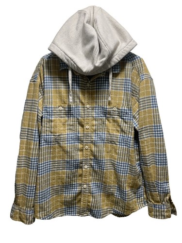 American Eagle Vintage Y2K Reverse Weave Grunge Embroidered Hoodie
