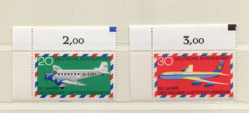 Bund 576 - 577 postfrisch mit Eckrand, Luftfahrt