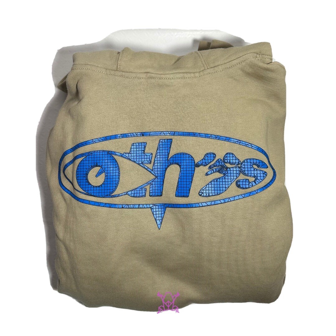 OFF WHITE X NIKE Nike x Off White men’s khaki hoodie