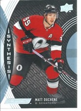2018-19 Upper Deck UD Engrained MATT DUCHENE #S-16 Synthesis Ottawa Senators