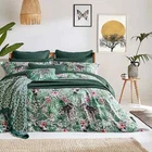 Ted Baker Kingdom Floral  100% Cotton 2 Piece Twin Duvet Cover Set