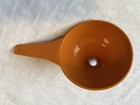 Vintage Tupperware Large Orange Funnel #1227 - Giant Hersheys Kiss maker — photo 2