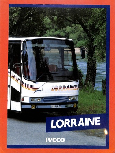 Autocar Iveco 260 TL 1981 Lorraine - Miniature 1/43 - Collection Magazine Models