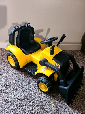 Kid Trax Cat Power Wheels Loader Power Wheels Kid Trax Cat
