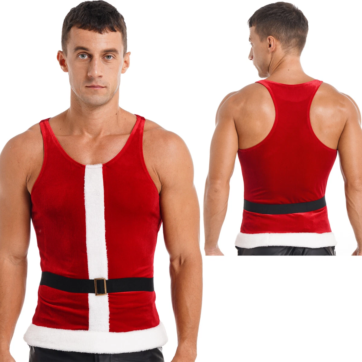 Sleeveless santa suit clearance