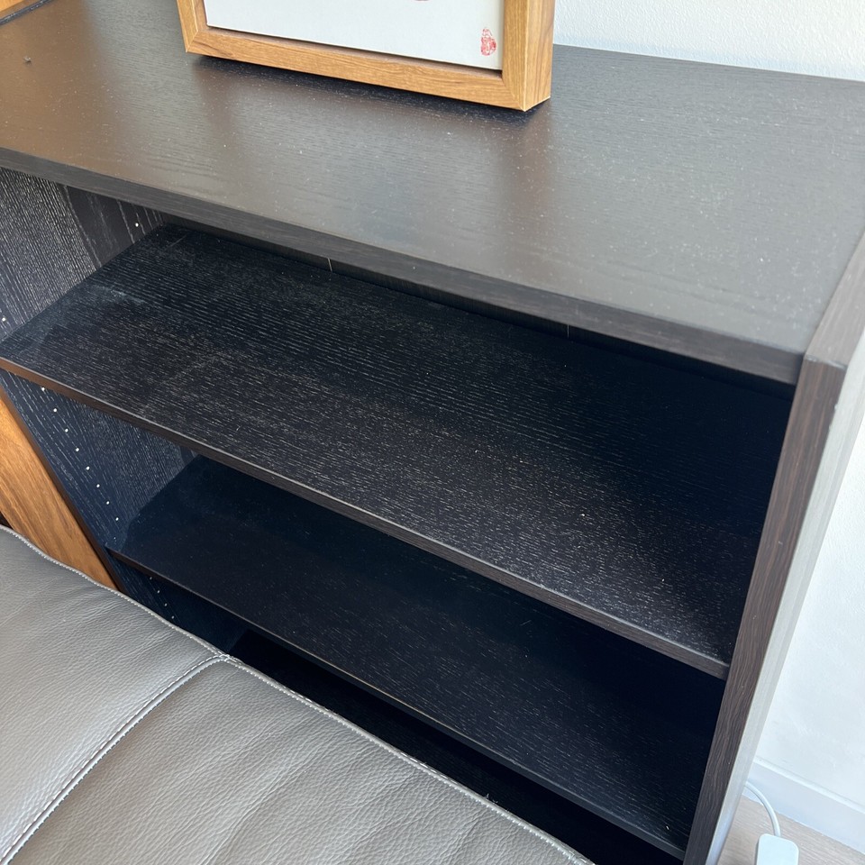 IKEA Billy Bookcase Black X2 eBay
