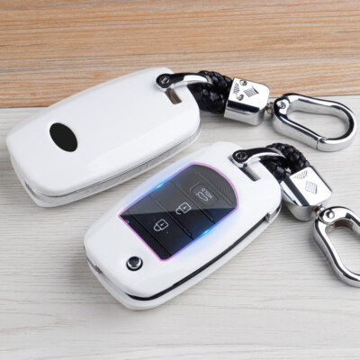Key Ring Case Shell Cover Bag Holder For Kia Optima Rio Forte