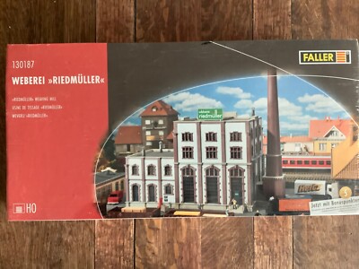  Faller 130187 H0/1:87 Weberei ''Riedmüller'' ''versiegelt'' (EV06-39S9/6)