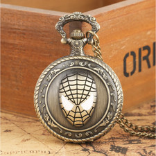 Spiderman Pocket Watch NEW Gift Marvel Spidey Superhero Comic