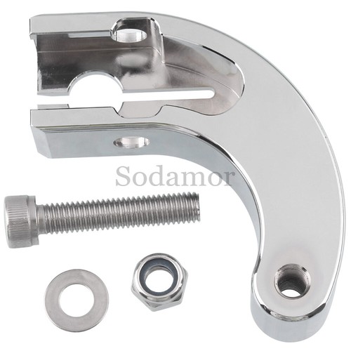 Chrome Heel Toe Shift Lever Aluminum Fit For Harley Softail Street Bob Breakout - Picture 8 of 16
