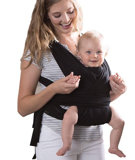 Boppy Soft Carriers Comfy Fit Baby Carrier, Heathered Black eBay