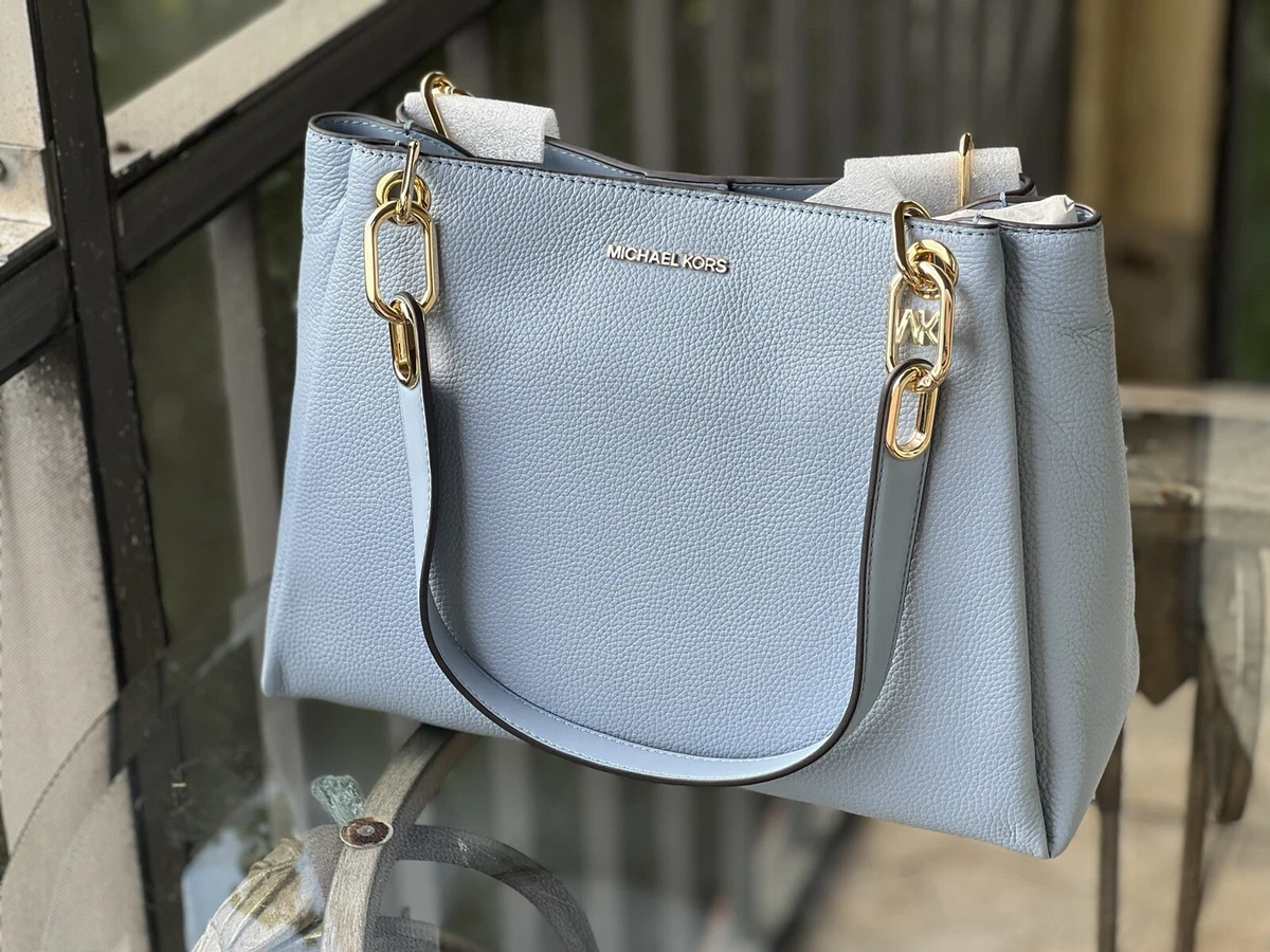 Michael Kors Blue Purse and Wallet