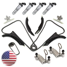 Engine Timing Chain Kit Solenoid Actuator Fits BMW 550i 650i 750i X5 X6 V8 4.4L