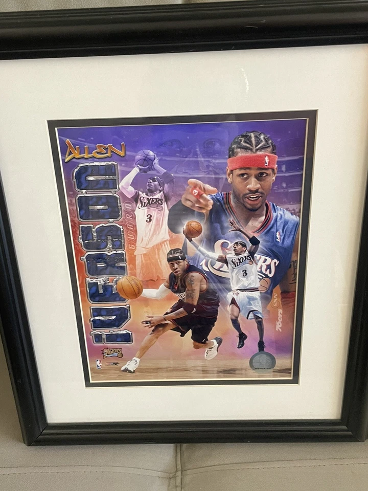 ALLEN IVERSON PHILADELPHIA 76ERS NBA BASKETBALL photo File 8X10 - Image 2 of 4