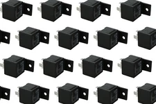 25 LOT TEMCo INDUSTRIAL 12 V 30/40 Amp Bosch Style S Relay SPDT Automotive