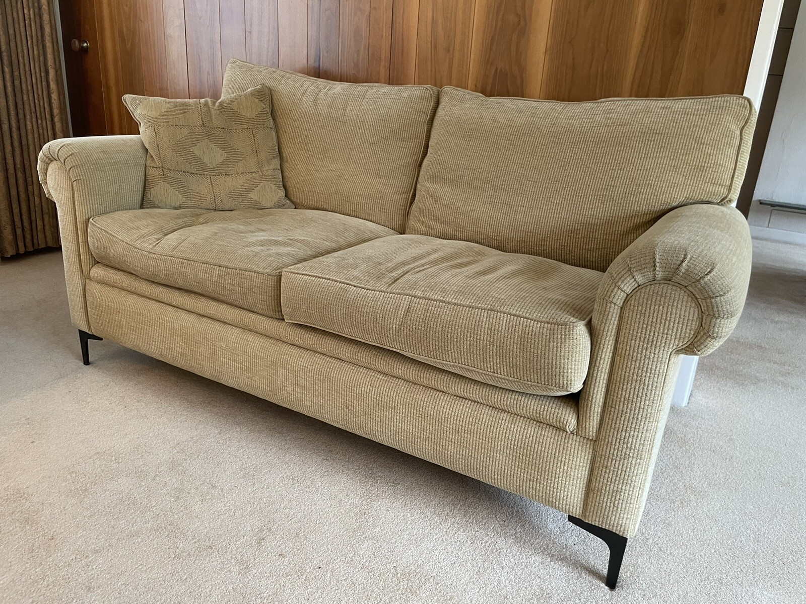 2 x John Lewis Derwent Romsey sofas, 3 seater and 2 1/2 seater with 3 x