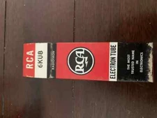 RCA 6KU8 Audio Electronic Vintage Radio TV Valve HAM Vacuum NOS Tubes