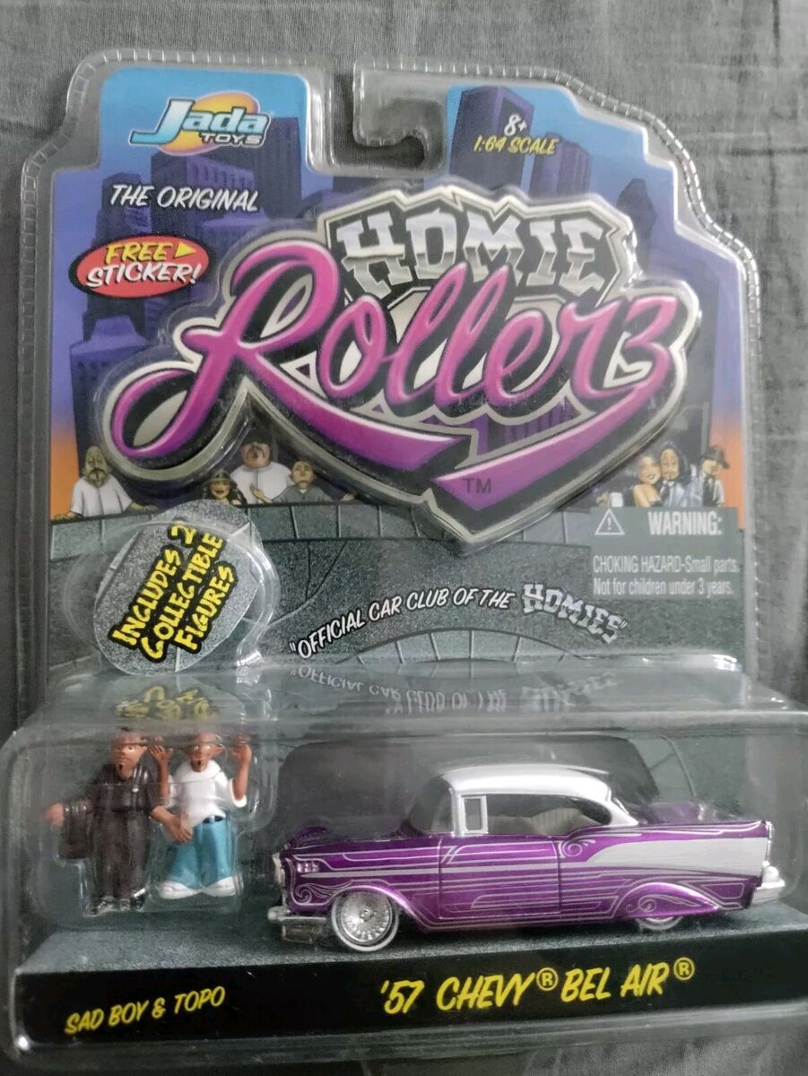 Homie Rollerz Lowrider Cars With Homies Figures Complete Set Homie Rollerz Lowrider Cars With Homies Figures Complete Set