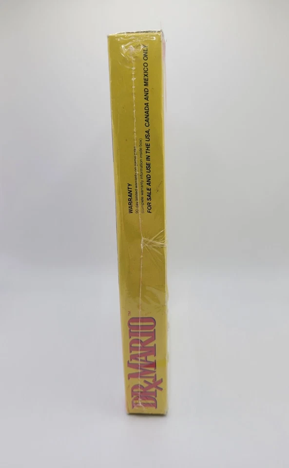 Dr. Mario Nintendo Entertainment System NES Brand New Factory Sealed H-Seam - Image 3 of 4