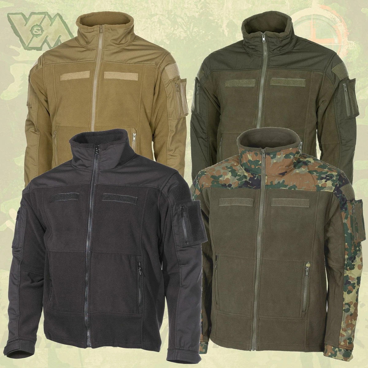 Fleecejacke combat Clearance