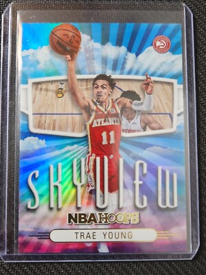 2022-23 Panini NBA Hoops Trae Young #10 Skyview Atlanta Hawks