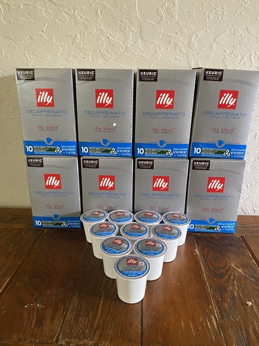 illy Coffee, Decaffeinated K-Cups Pods 