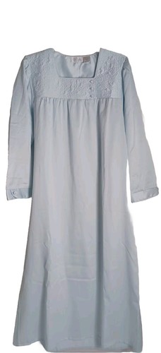 Go Softly Long Sleeve Light Blue Gown Women's Size S - Picture 9 of 9