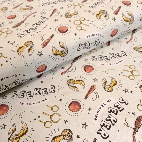 HARRY POTTER Hogwarts Licensed Cotton Fabrics 3 Designs 110cm wide FREE POST ! - Picture 29 of 32