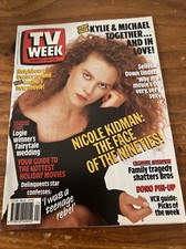 TV Week Magazine December 16 1989 Nicole Kidman / Tom Selleck / Kylie & Michael