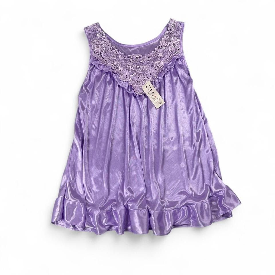 Vintage Purple satin 