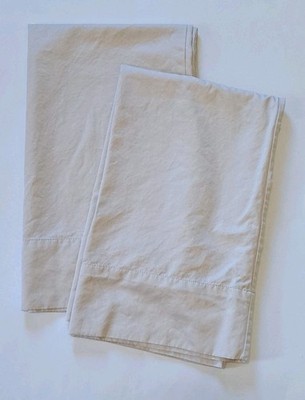 Casaluna 100% Supima Cotton Pillowcases Beige Queen