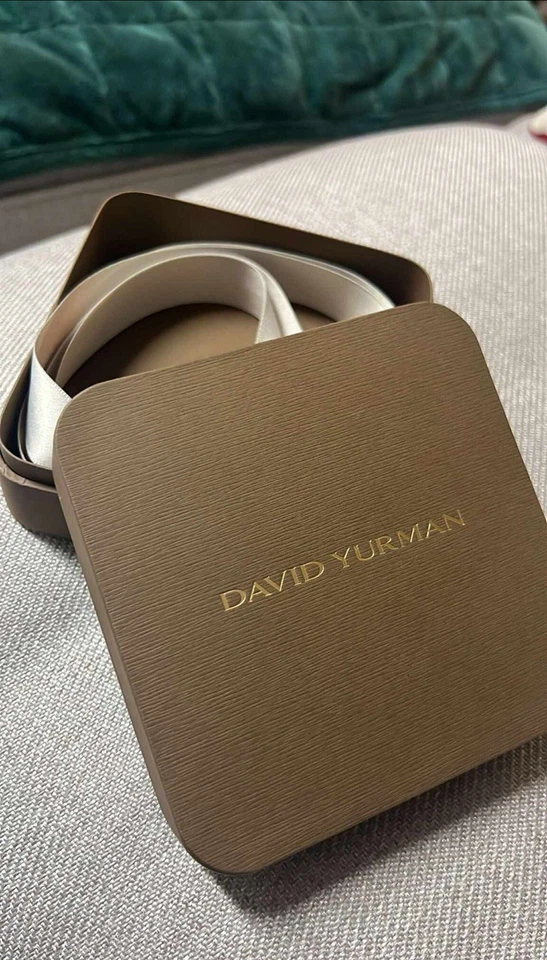 David Yurman 11mm pulseira de elos de corrente Madison 7 3/4" esterlina 925 ouro amarelo 18k - Imagem 4 de 4