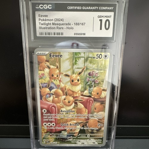 Eevee graded CGC 10 for sale on eBay