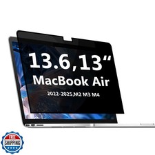 Halloive Privacy Screen Protector for MacBook Air 13.6 inch, Remo